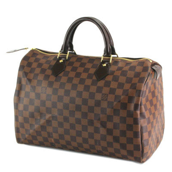 LOUIS VUITTON ルイヴィトン ダミエ コピー スピーディ N41523 バッグ ハンドバッグ レディース ダークブラウン